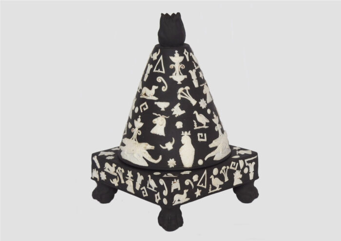 Pyramid Insense Burner, Collection number WTC.3006